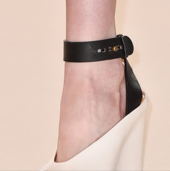 Christophe Lemaire Shoes - Christophe Lemaire Sculpted Sandal- Heel-Ankle-Mary Jane Wedges